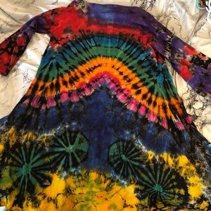 The-dye cardigan